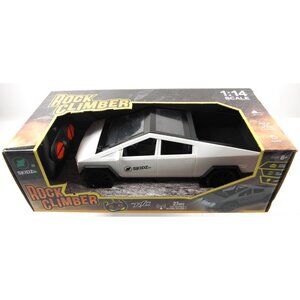 Tesla Cybertruck White Remote Control Car Toy Skidz Rock Climber - Brand New!